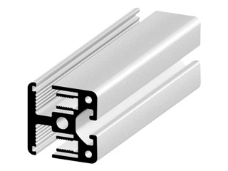 Clamp Profile 40 180°, natural