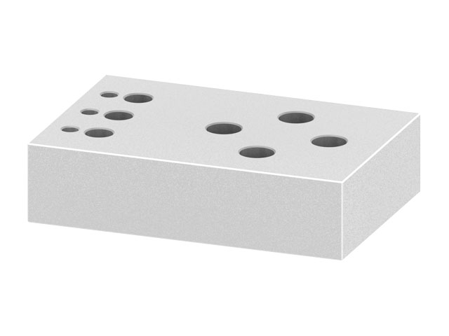 80x120x30 for 3-axis adjustment unit - slide system
