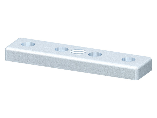 Foot Plate 40x160 M20, zinc-plated