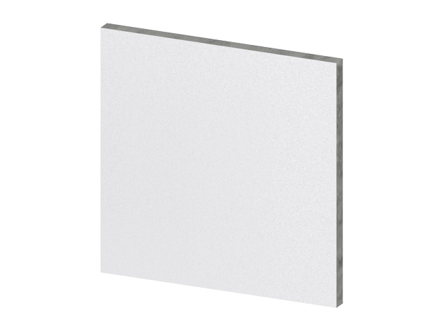 Resin Bonded Cellulose 6mm, white