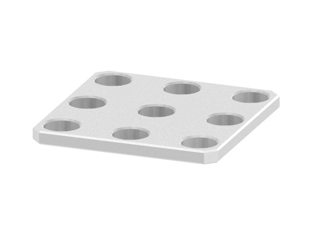 Mounting Plate R40 120x120x8,5