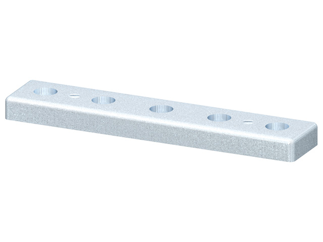 Foot Plate 40x200 M20, zinc-plated