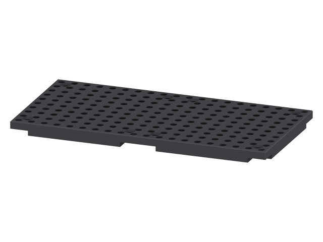 Matrix Base Plates 250x500x25, black
