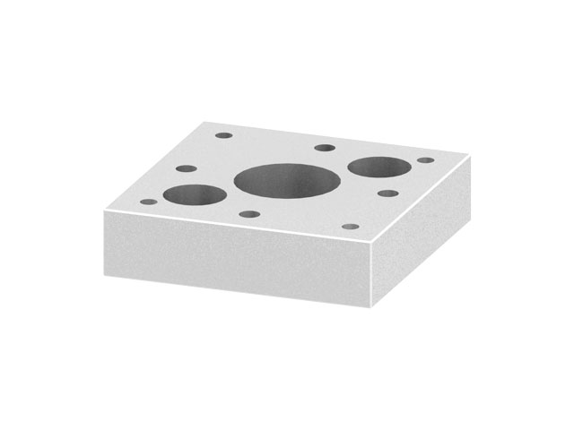 Coupling Plate 80x80x20