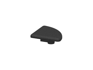 Abdeckkappe 30x30 R90 midi