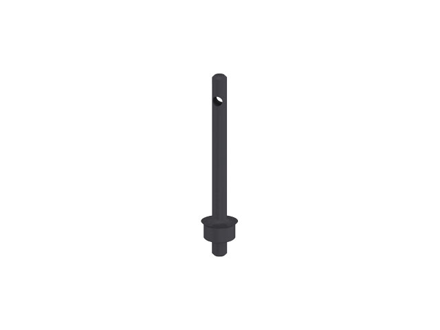 Hold Down Pin 70mm, black