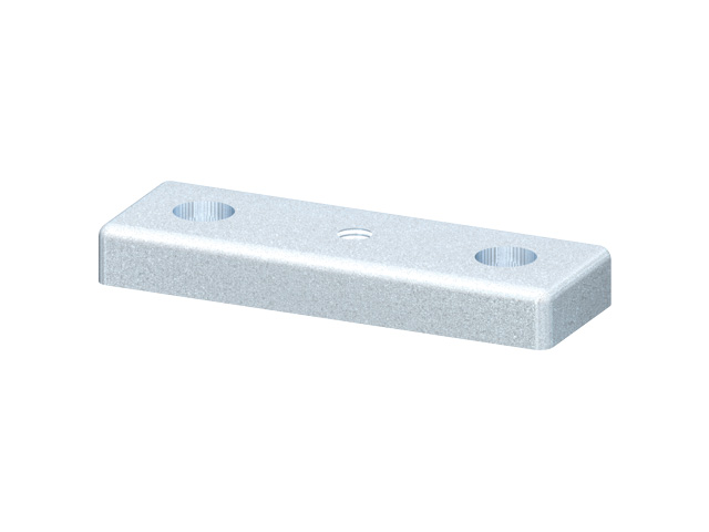 Foot Plate 40x120 M10, zinc-plated