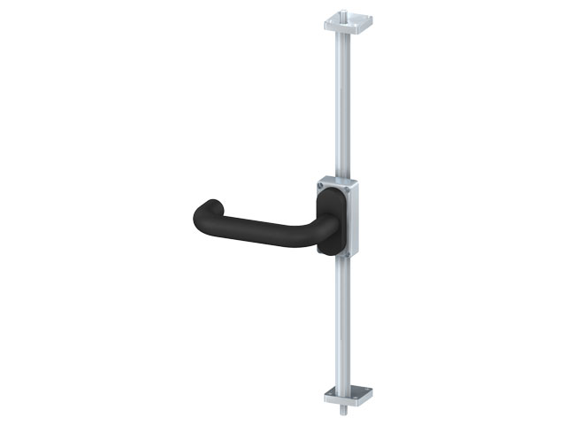 Locking handle 40x40, left