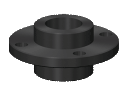 Adapter Bushing Foot Plate 16H7