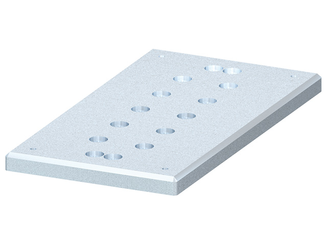 Attachment Plate, Tensioner 80/200