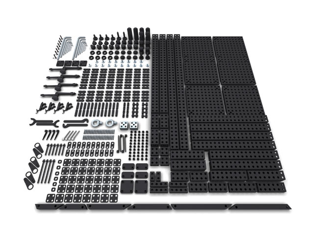 Building Set 40, black