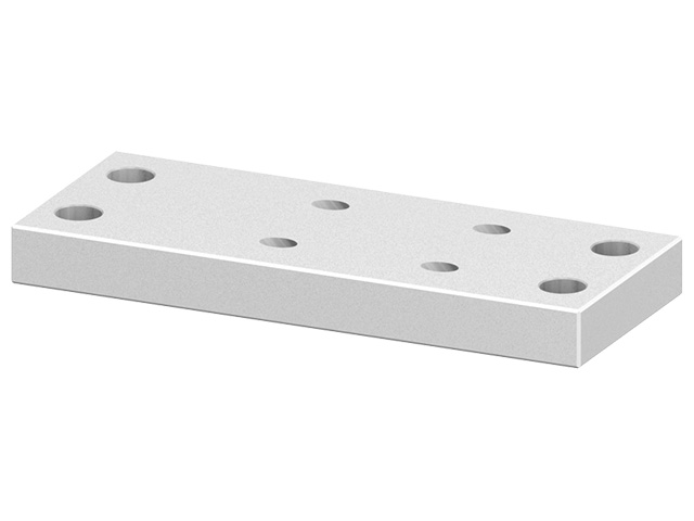 Attachment Plate 45° 80x200