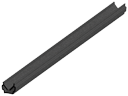 Cover And Edging Profile 20, black