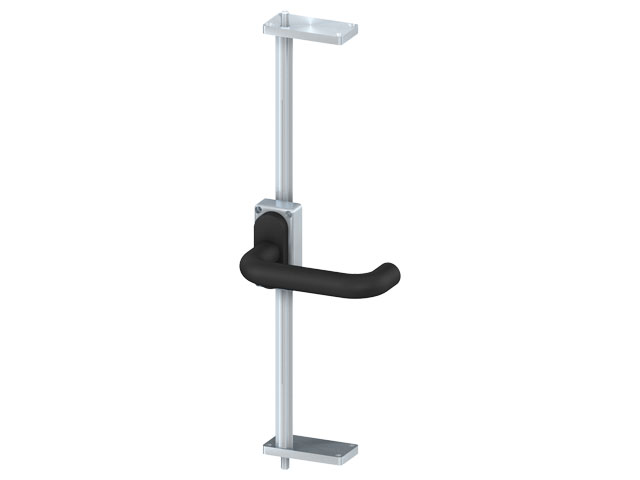 Locking handle 40x80, right