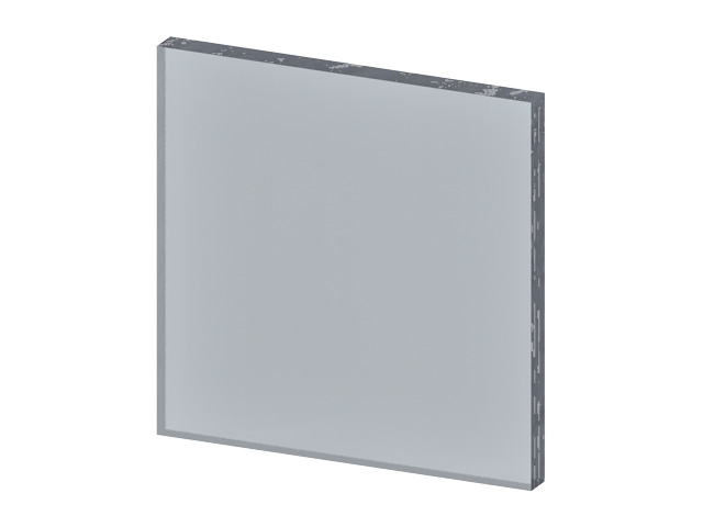 Plexiglas 8mm, smoked