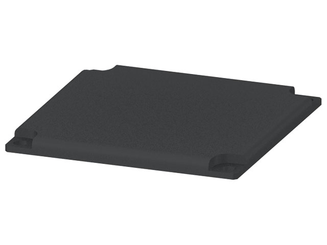 End Cap 75x75, black