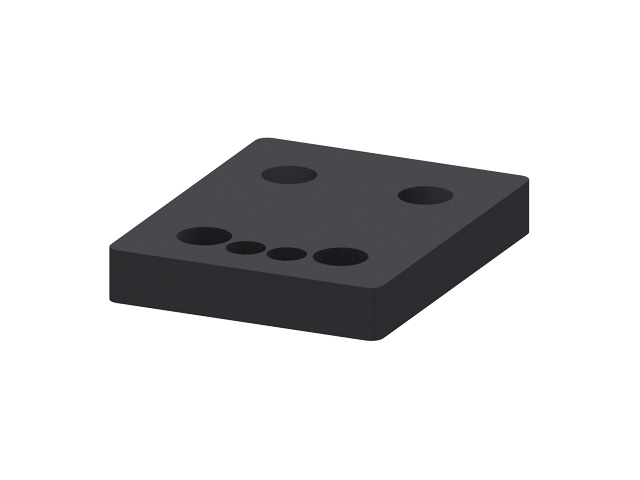 Attachment Plate, tensioner C80/100