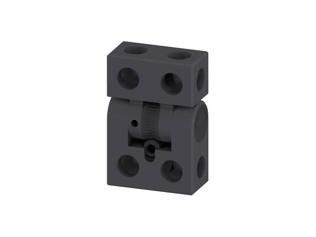 Double Hinge 25x50x75, black