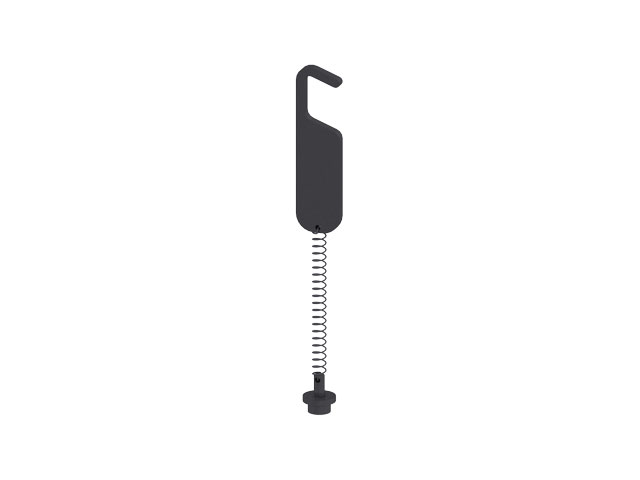 Fixing Hook, with spring