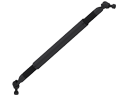 Round Gusset Al, variable length, black