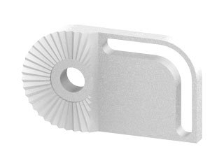 Clip 50mm, toothed