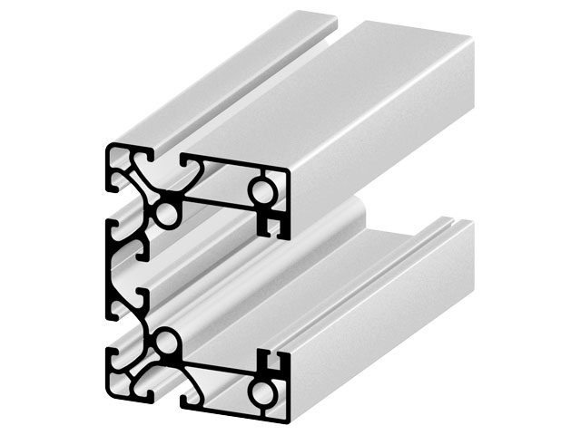 Roller Door side track Profile, natural