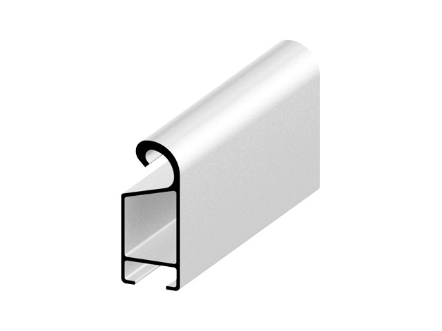 Roller Door end Profile, natural