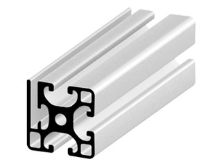 Protection Wall Profile 40/4 semi, natural