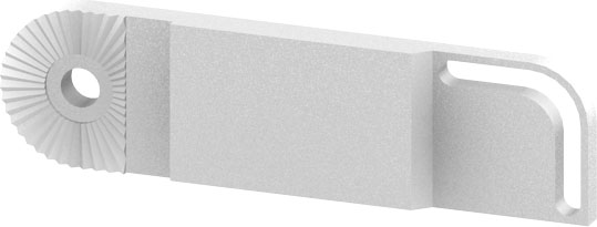 Clip 130mm, toothed