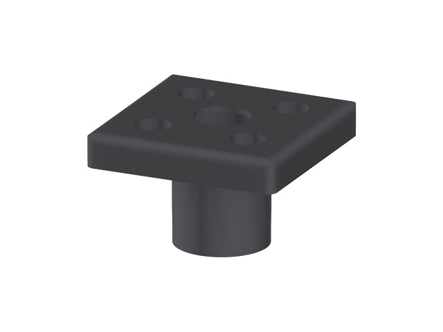 Linear Flange Plate 80x80