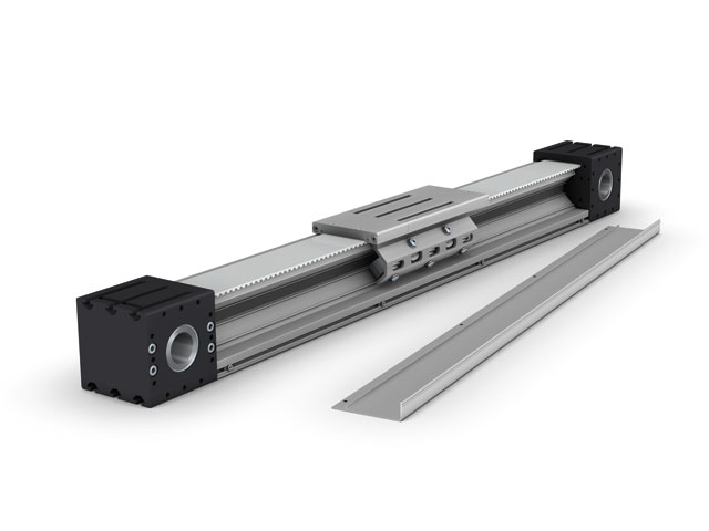 Linear Actuator 120x120 AT10/75 Plastic Rollers