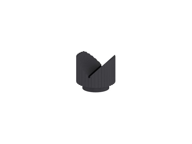 Prism Adapter 90° M24x1, black