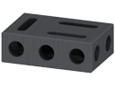 Ashlar 2D, 25x50x75, black