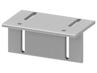 Support Angle 100 24/35, ungrooved