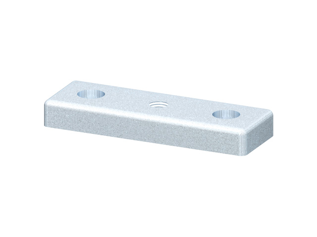 Foot Plate 40x120 M12, zinc-plated