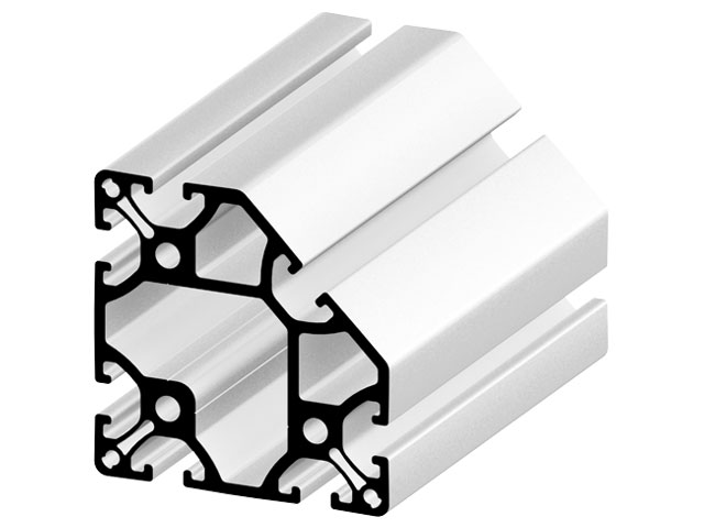 Profile 80x80 edge 7N double bridge, natural