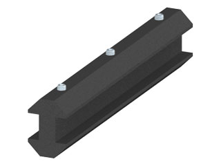 POM Sliding Block 40, lockable