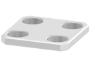 Mounting Plate R50 100x100x10,6 natural