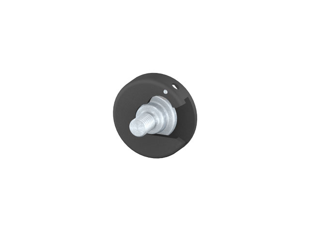 Hanger 40 V Fastener R, black