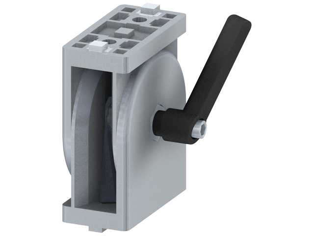 Hinge 40x80, clamp lever