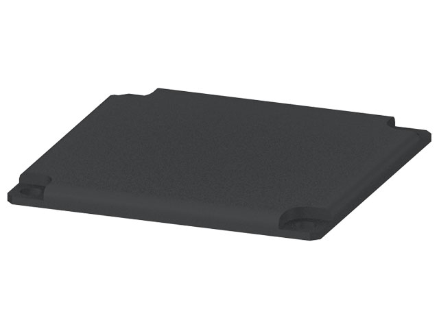 End Cap 80x80, black