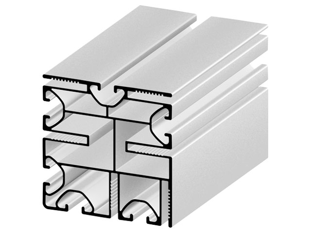 Protection Wall Support Leg Profile 80x80, natural