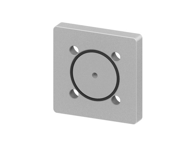Pneumatic End Plate 80x80