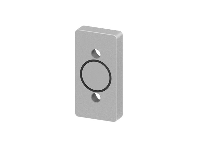 Pneumatic End Plate 40x80