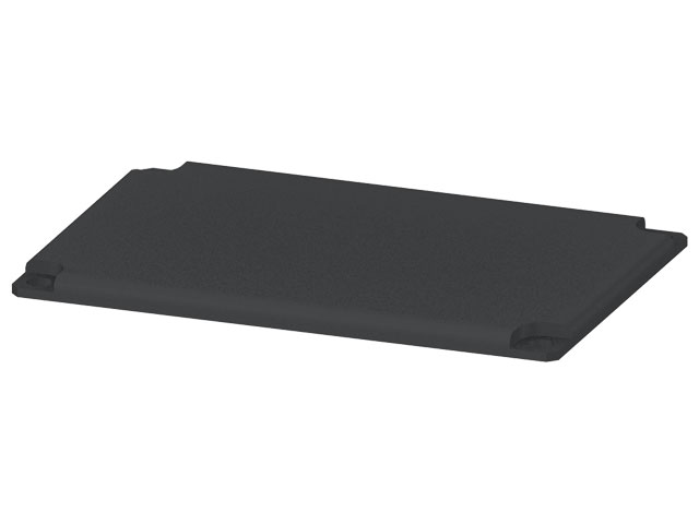 End Cap 80x120, black