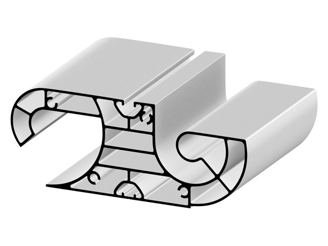 Double Hinge Profile, natural